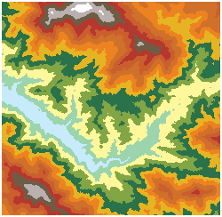 Input DEM surface Input DEM surface